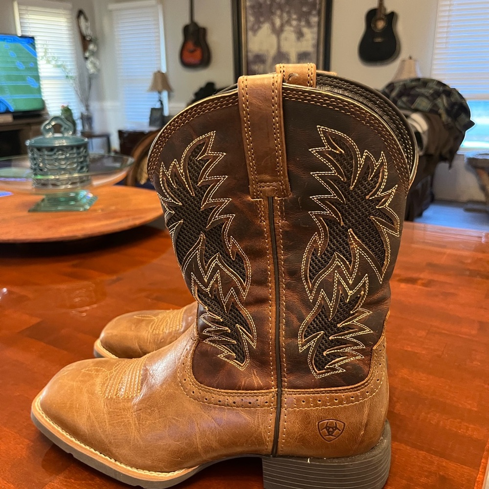 Ariat Leather Western Boots